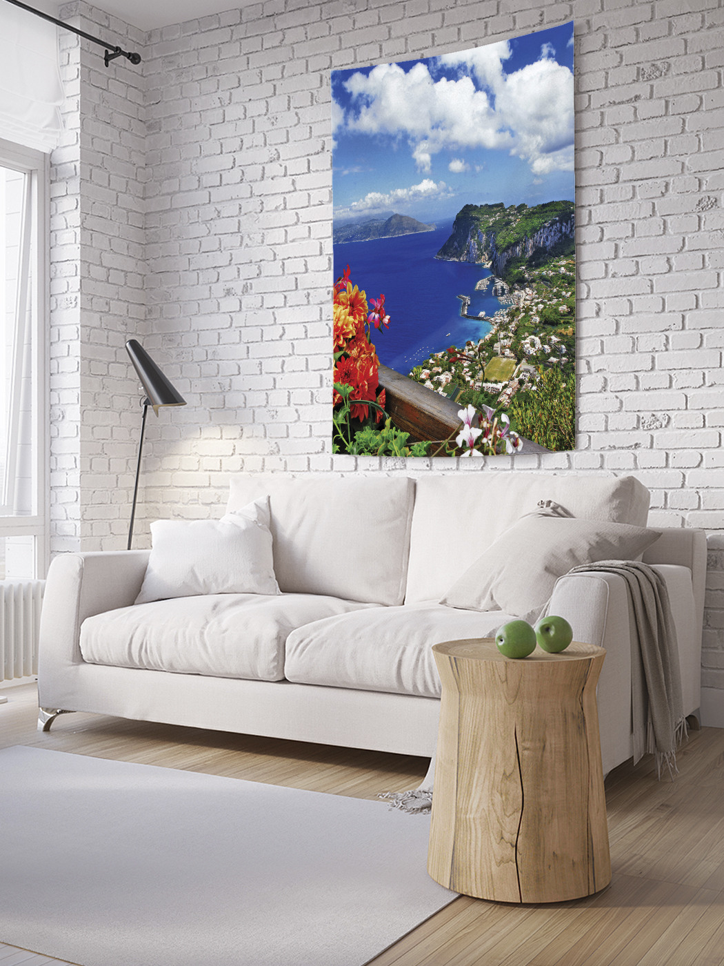 

Вертикальное фотопанно на стену JoyArty С видом на море 100x150 см, С видом на море