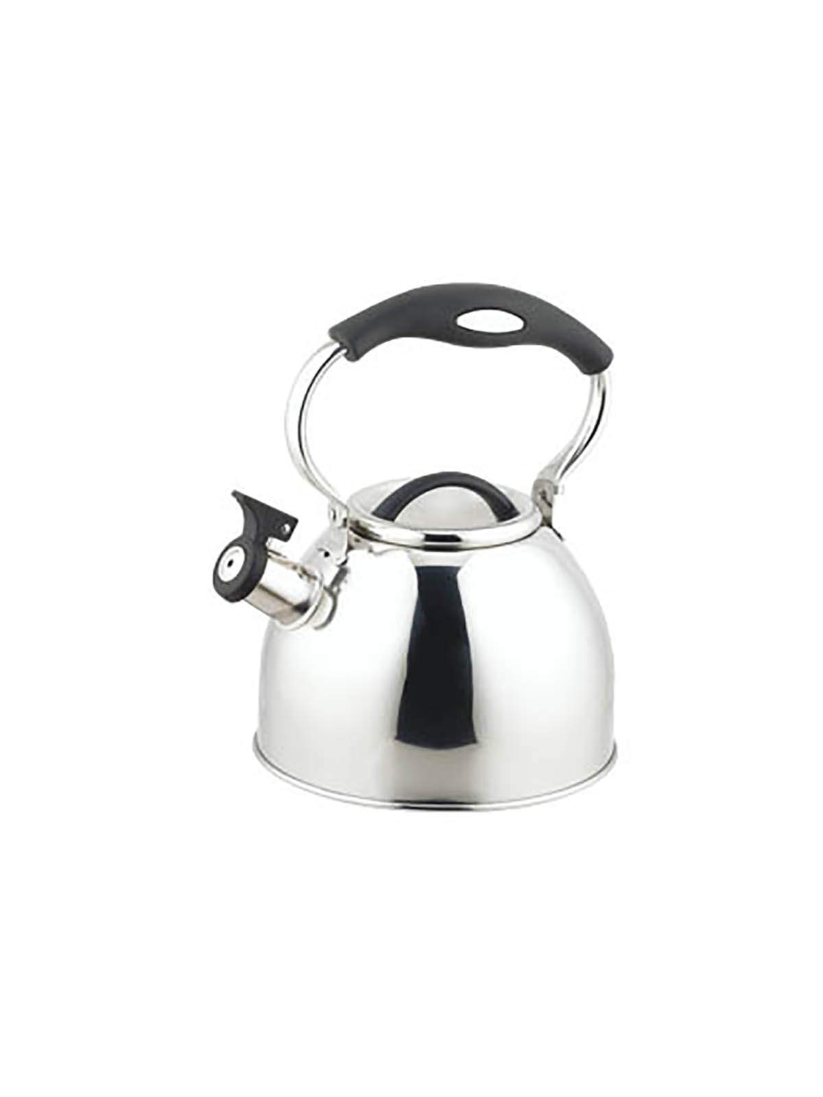 

Чайник для плиты со свистком Appetite из нержавеющей стали, 2,5 л, Серебристый