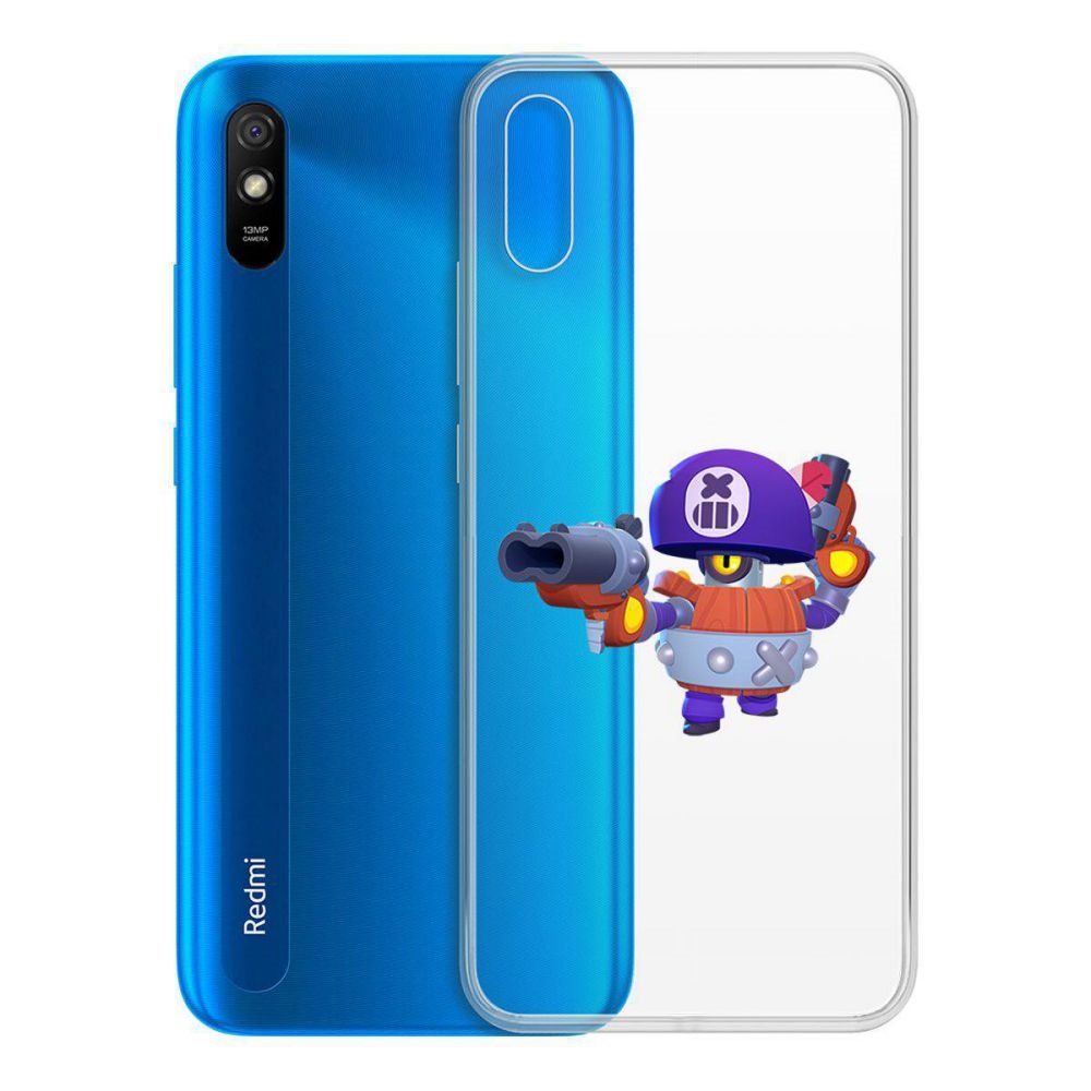 

Чехол-накладка Brawl Stars-Дэррил для Xiaomi Redmi 9A