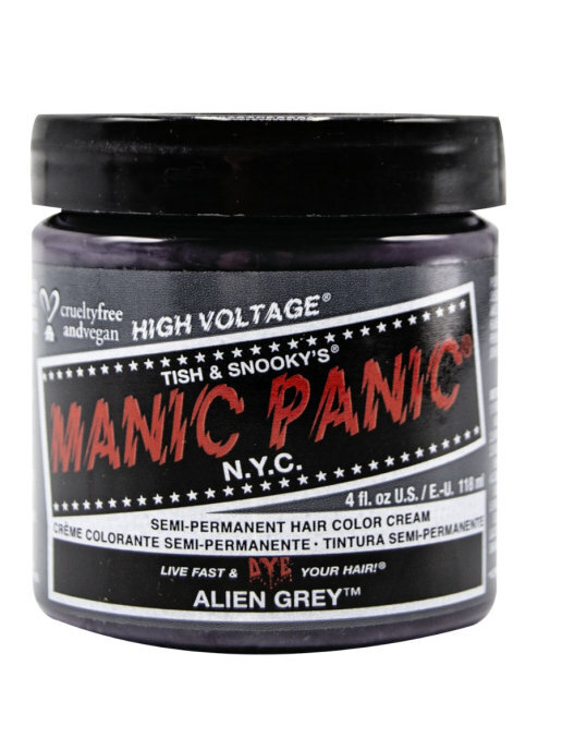 Краска для волос MANIC PANIC Classic Alien Grey Серая 237ml