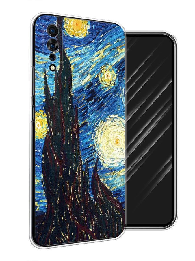 

Чехол Awog на Vivo iQOO Neo/V17 Neo "Ван Гог Звездная ночь", Разноцветный, 262050-9