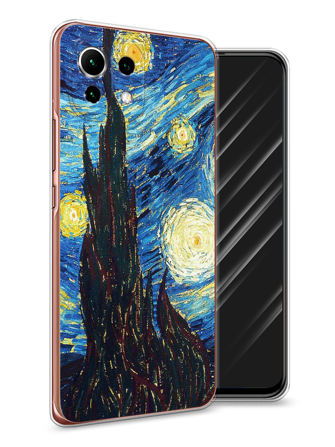 

Чехол Awog на Xiaomi Mi 11 Lite/5G NE "Ван Гог Звездная ночь", Разноцветный, 311750-9