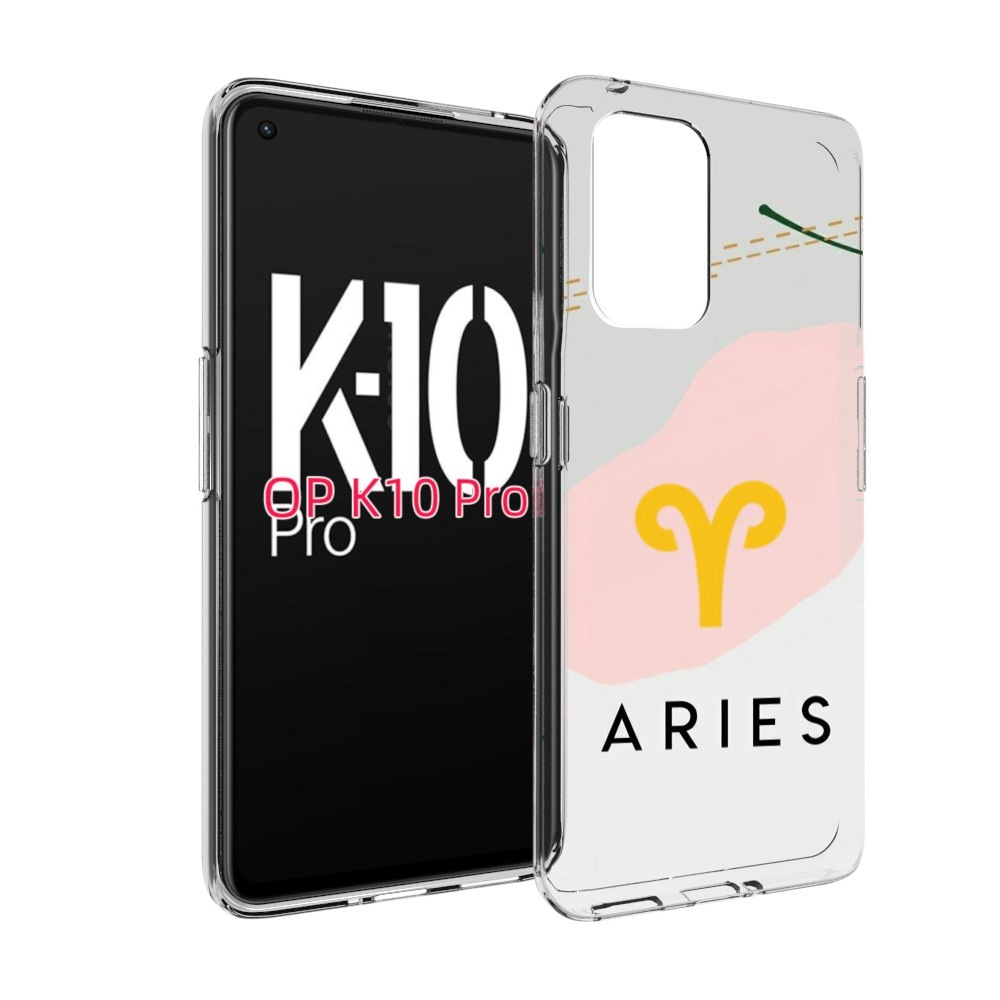 

Чехол MyPads знак зодиака овен 7 для OPPO K10 Pro, Прозрачный, Tocco