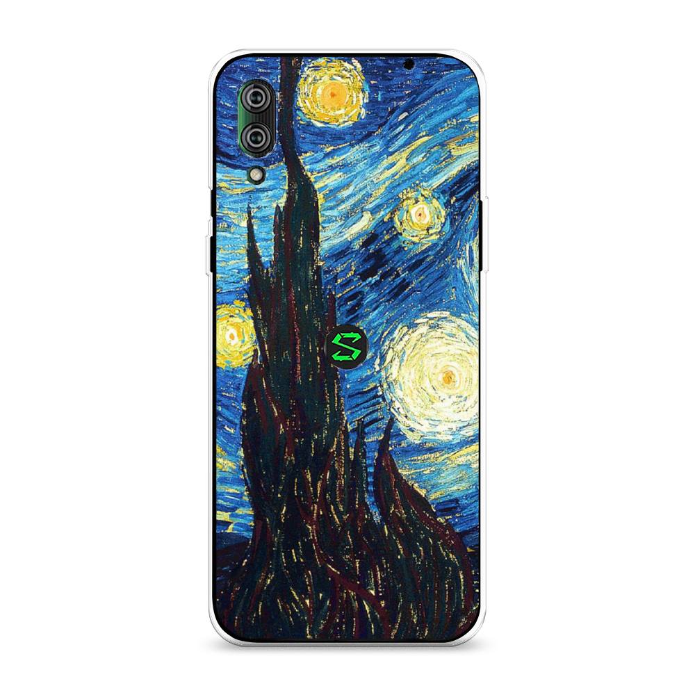

Чехол Awog на Xiaomi Black Shark 2/2 Pro "Ван Гог Звездная ночь", Разноцветный, 36450-9