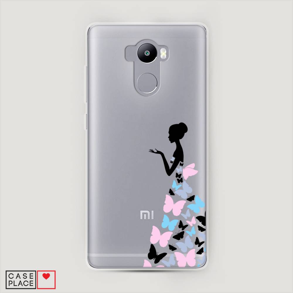 

Пластиковый чехол "Платье из бабочек" на Xiaomi Redmi 4