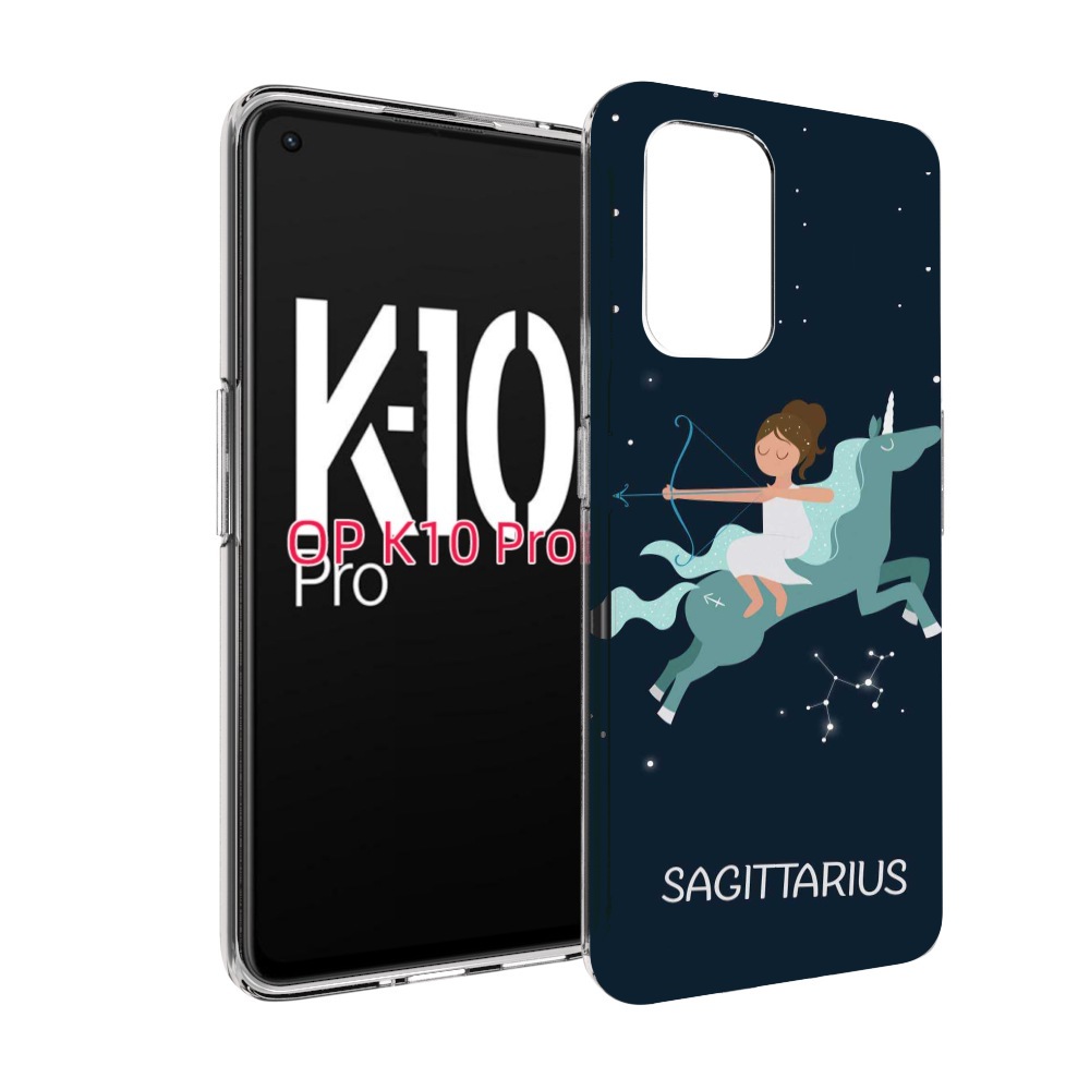 

Чехол MyPads знак зодиака стрелец 5 для OPPO K10 Pro, Прозрачный, Tocco