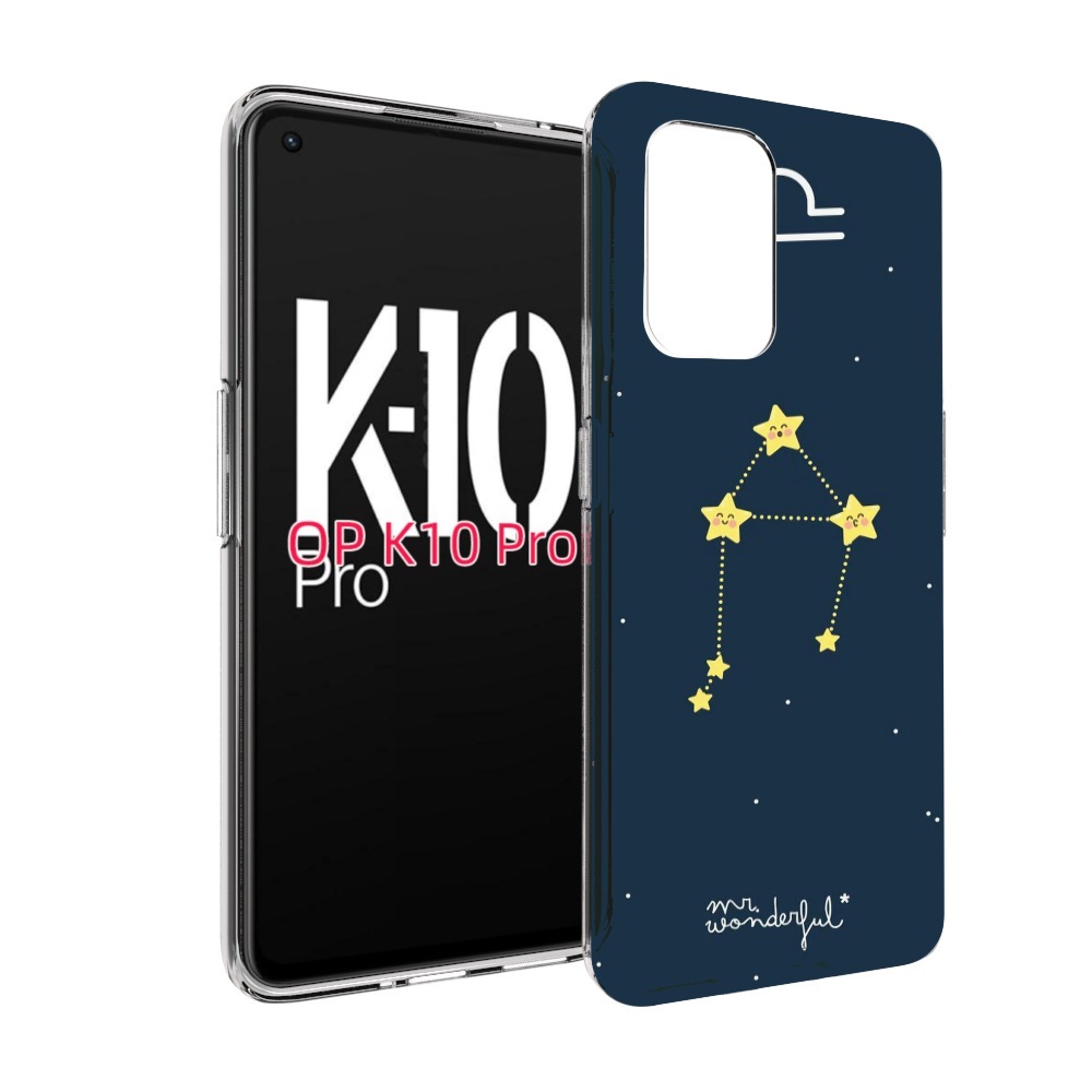 

Чехол MyPads знак-зодиака-весы-1 для OPPO K10 Pro, Прозрачный, Tocco