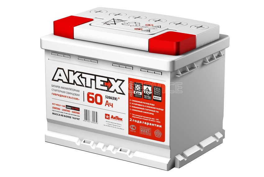

Актех Extra АКБ "АКТЕХ Extra" EFB 60Ач п/п L2