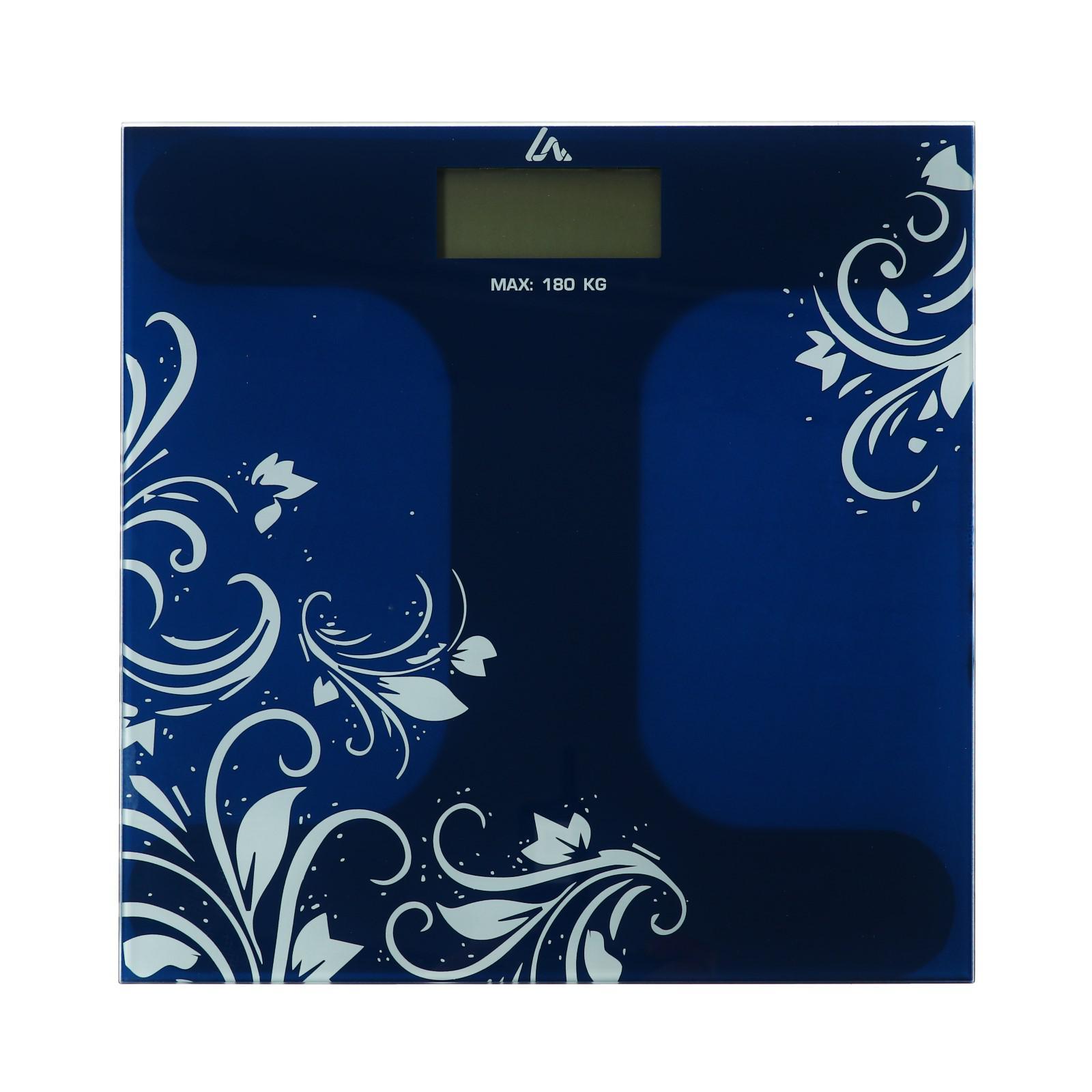 Весы напольные Luazon LVE-005 (2580587) Blue напольные весы premiss blossom blue pp1433v0