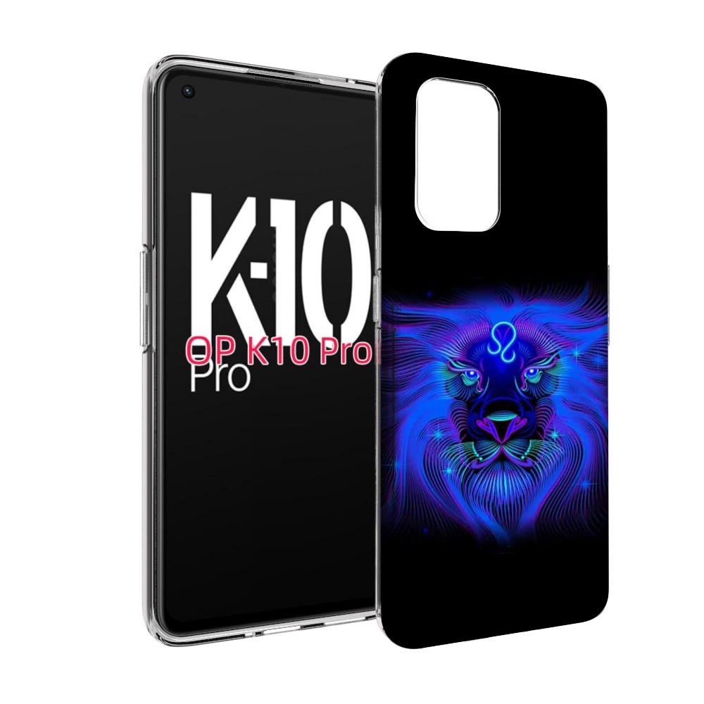 

Чехол MyPads знак-зодиака-лев-3 для OPPO K10 Pro, Прозрачный, Tocco