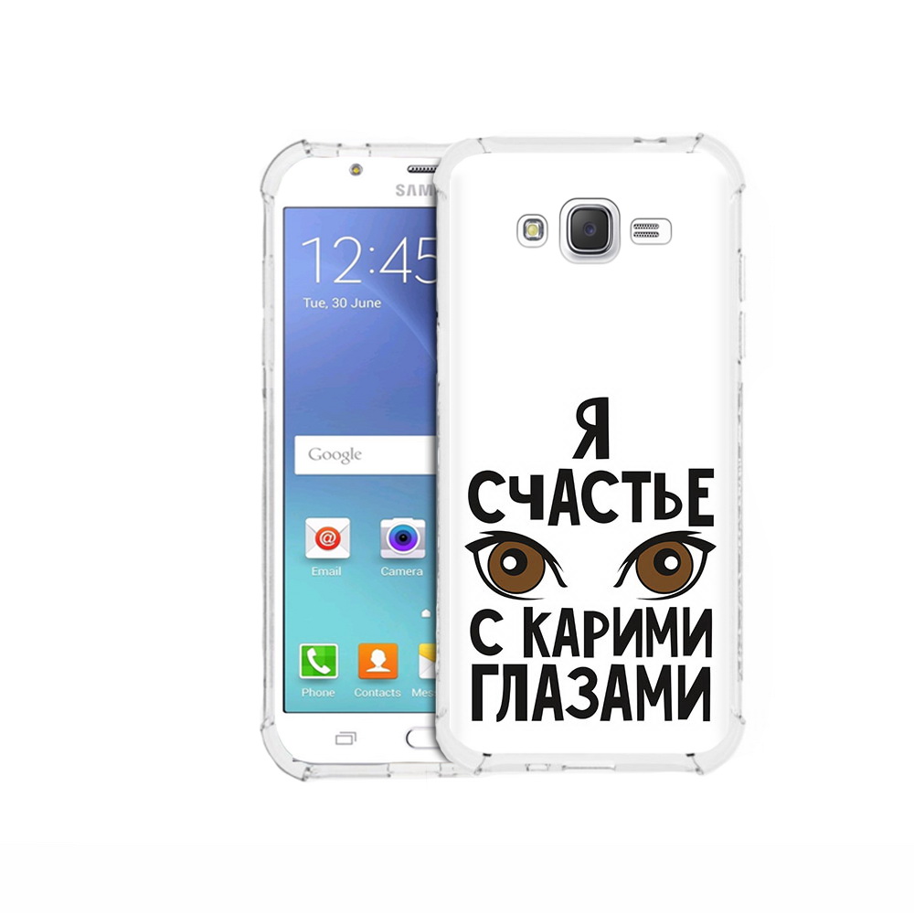 

Чехол MyPads Tocco для Samsung Galaxy J5 (2015) счастье с карими глазами (PT15272.579.634), Прозрачный, Tocco