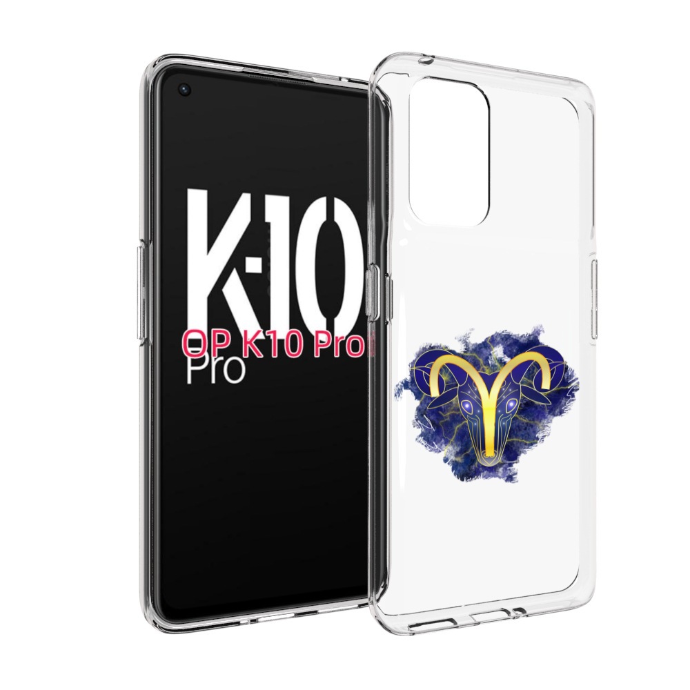 

Чехол MyPads знак-зодиака-овен-8 для OPPO K10 Pro, Прозрачный, Tocco
