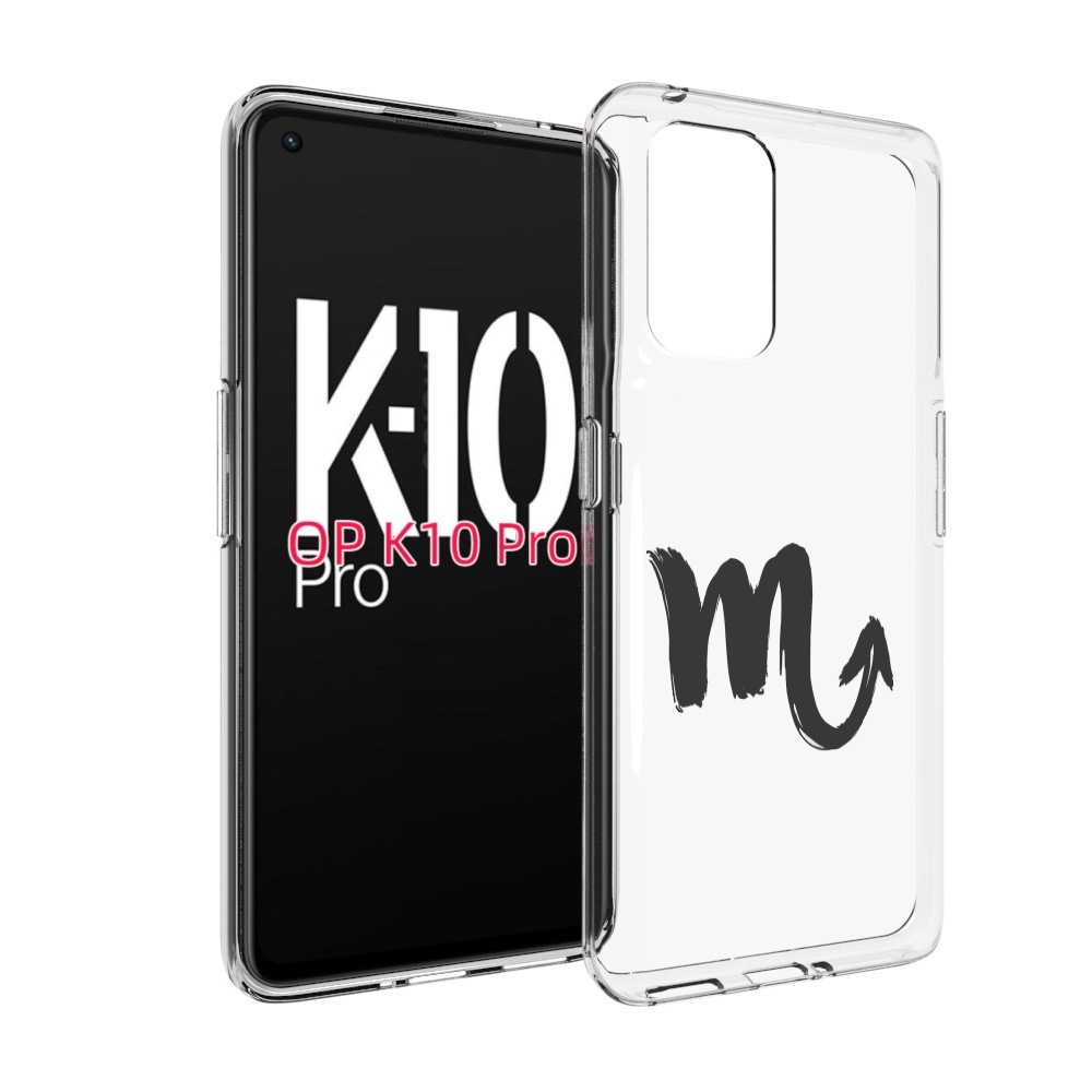 

Чехол MyPads знак-зодиака-скорпион-7 для OPPO K10 Pro, Прозрачный, Tocco
