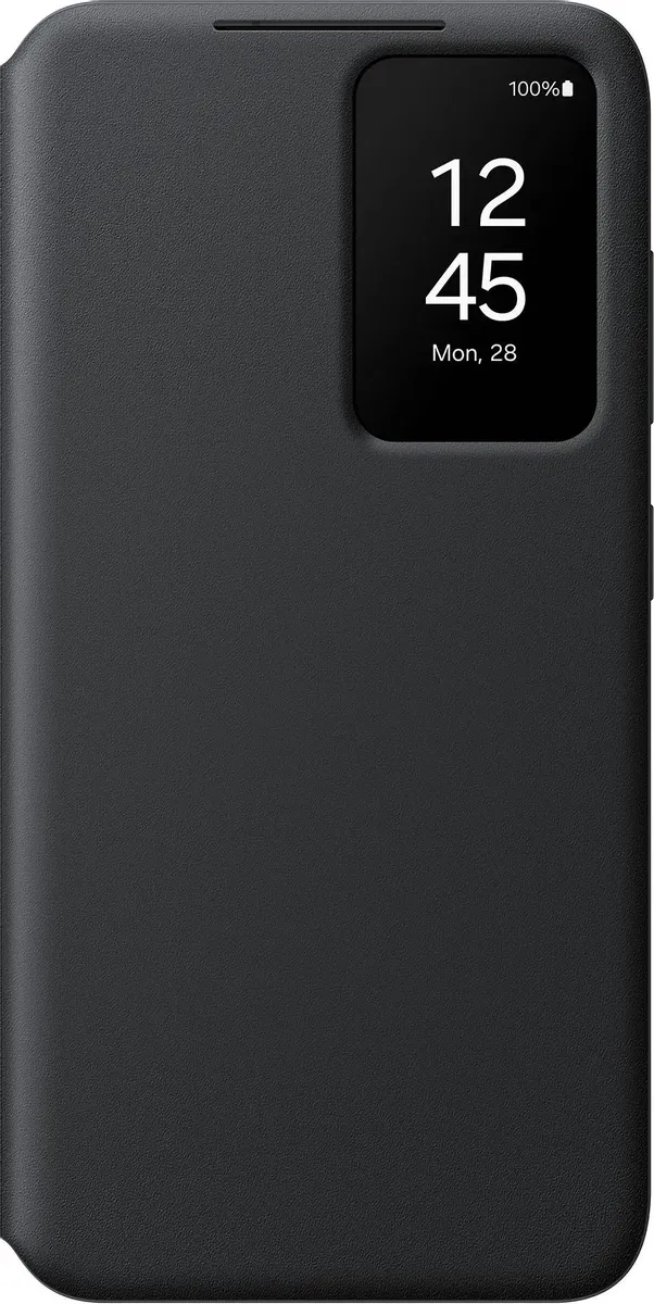 

Чехол флип-кейс Samsung Smart View Wallet Case S24+, для Samsung Galaxy S24+, черный ef-zs, Чехол (флип-кейс) Samsung Smart View Wallet Case S24+, для Samsung Galaxy S24+, черный [ef-zs926cbegru]