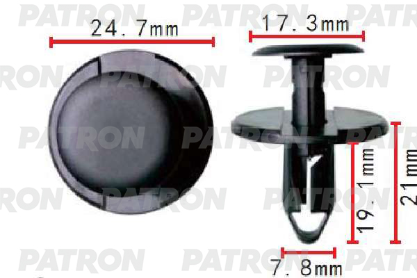 

Клипса Автомобильная PATRON P371490