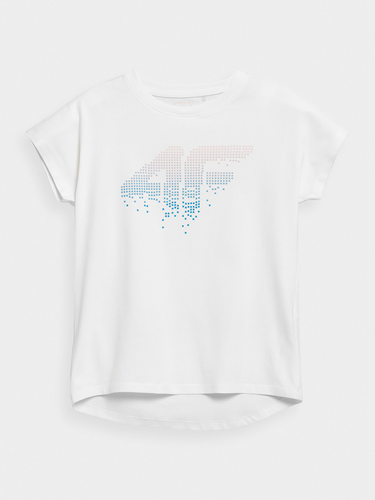 фото Футболка 4f girl's t-shirts hjz21-jtsd003b-10s цв.белый р. 128