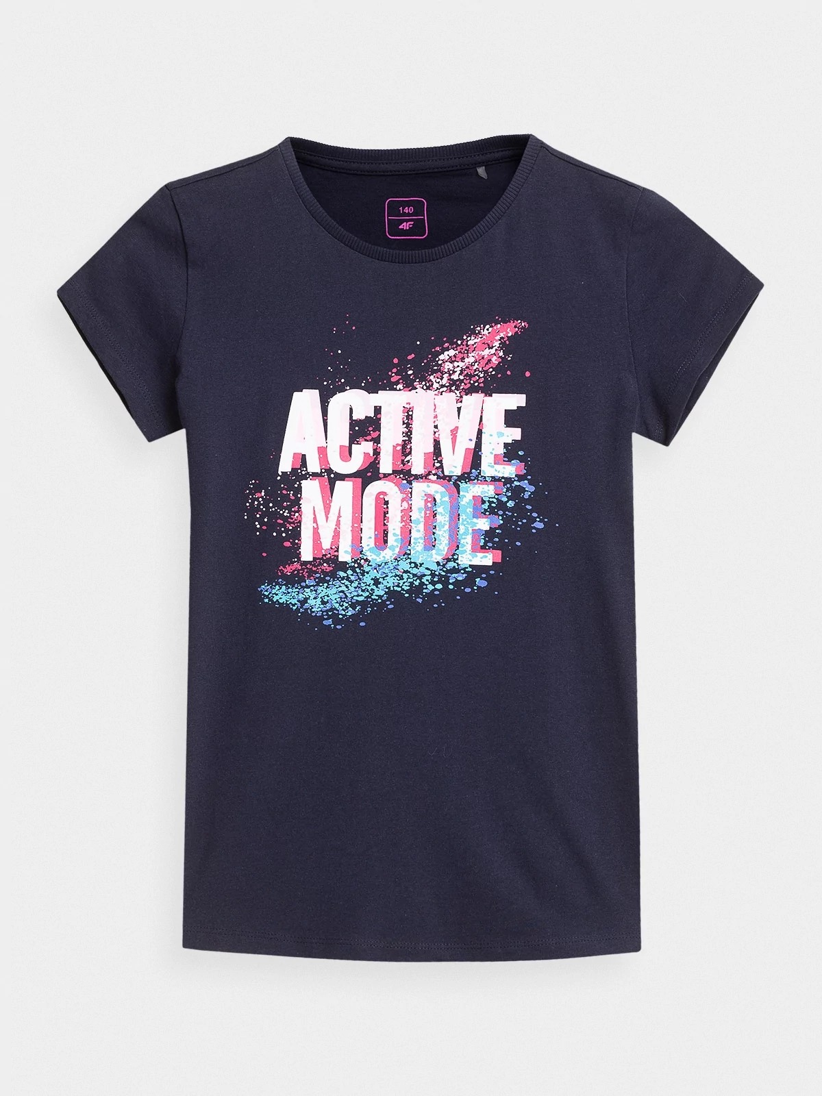 фото Футболка 4f girl's t-shirts hjz21-jtsd005-30s цв.синий р. 146