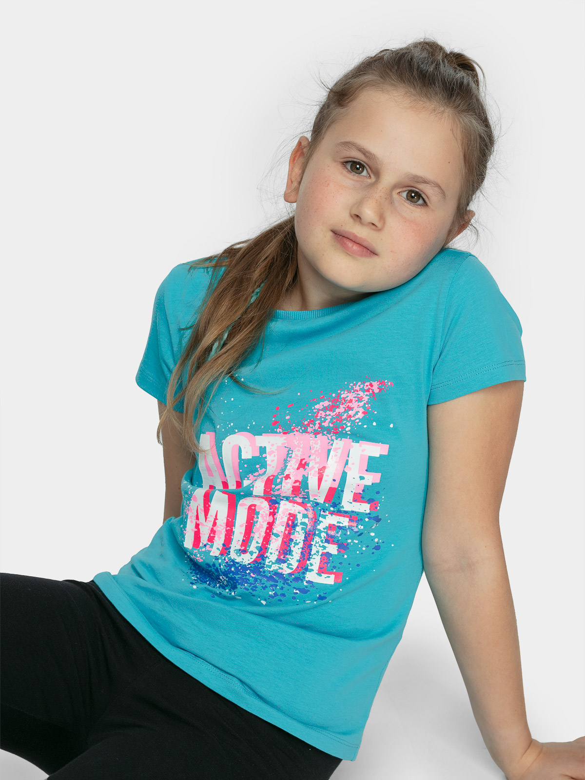 фото Футболка 4f girl's t-shirts hjz21-jtsd005a-33s цв.голубой р. 122