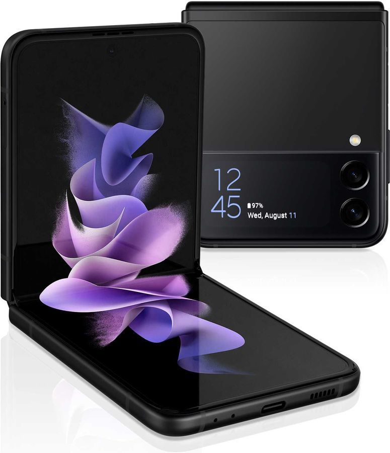 

Смартфон Samsung Galaxy Z Flip3 8/256GB Phantom Black (SM-F7110), Galaxy Z Flip3 8/256GB Phantom Black (SM-F7110)