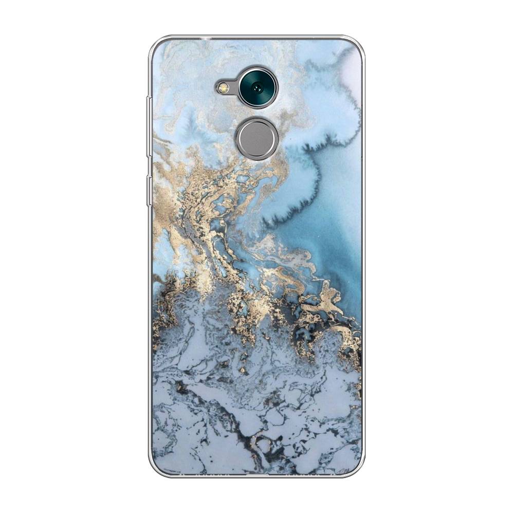 

Чехол Awog на Honor 6C "Морозная лавина синяя", 62750-3