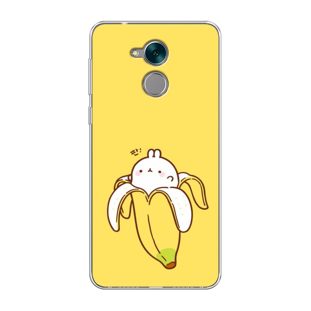 

Чехол Awog на Honor 6C "Зайчик-бананчик", Разноцветный, 62750-2