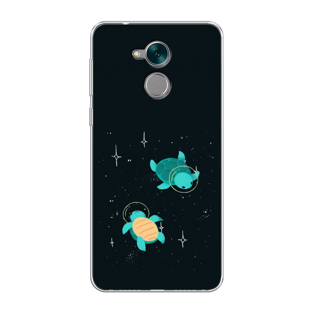 

Чехол Awog на Honor 6C "Черепашки космонавты", Разноцветный, 62750-4