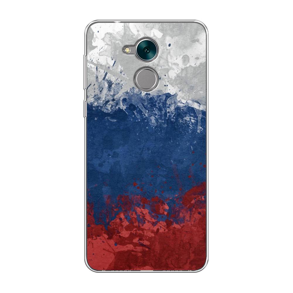 

Чехол Awog на Honor 6C "Флаг России неровный", Разноцветный, 62750-5