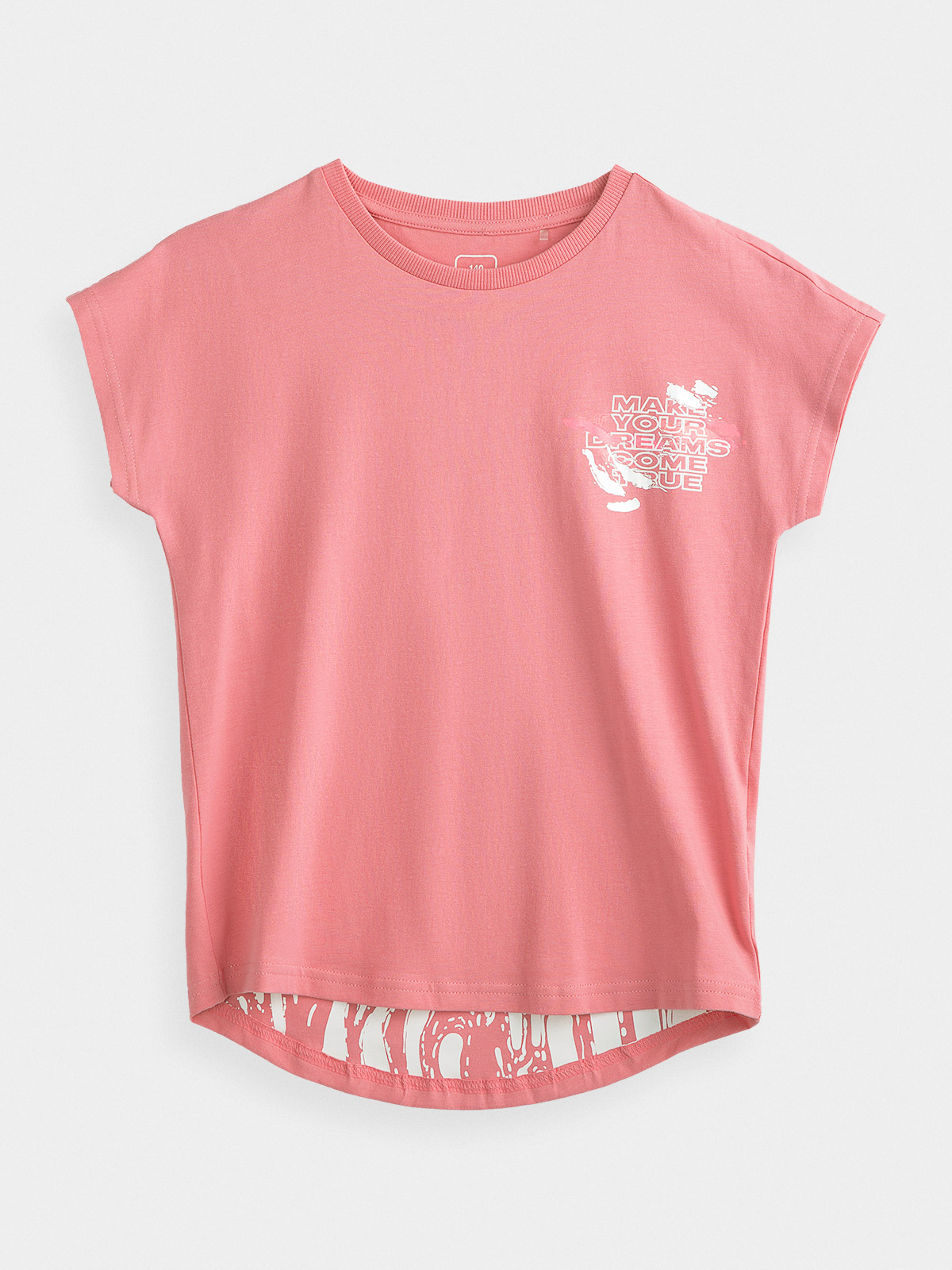 фото Футболка 4f girl's t-shirts hjz21-jtsd008-56s цв.розовый р. 146