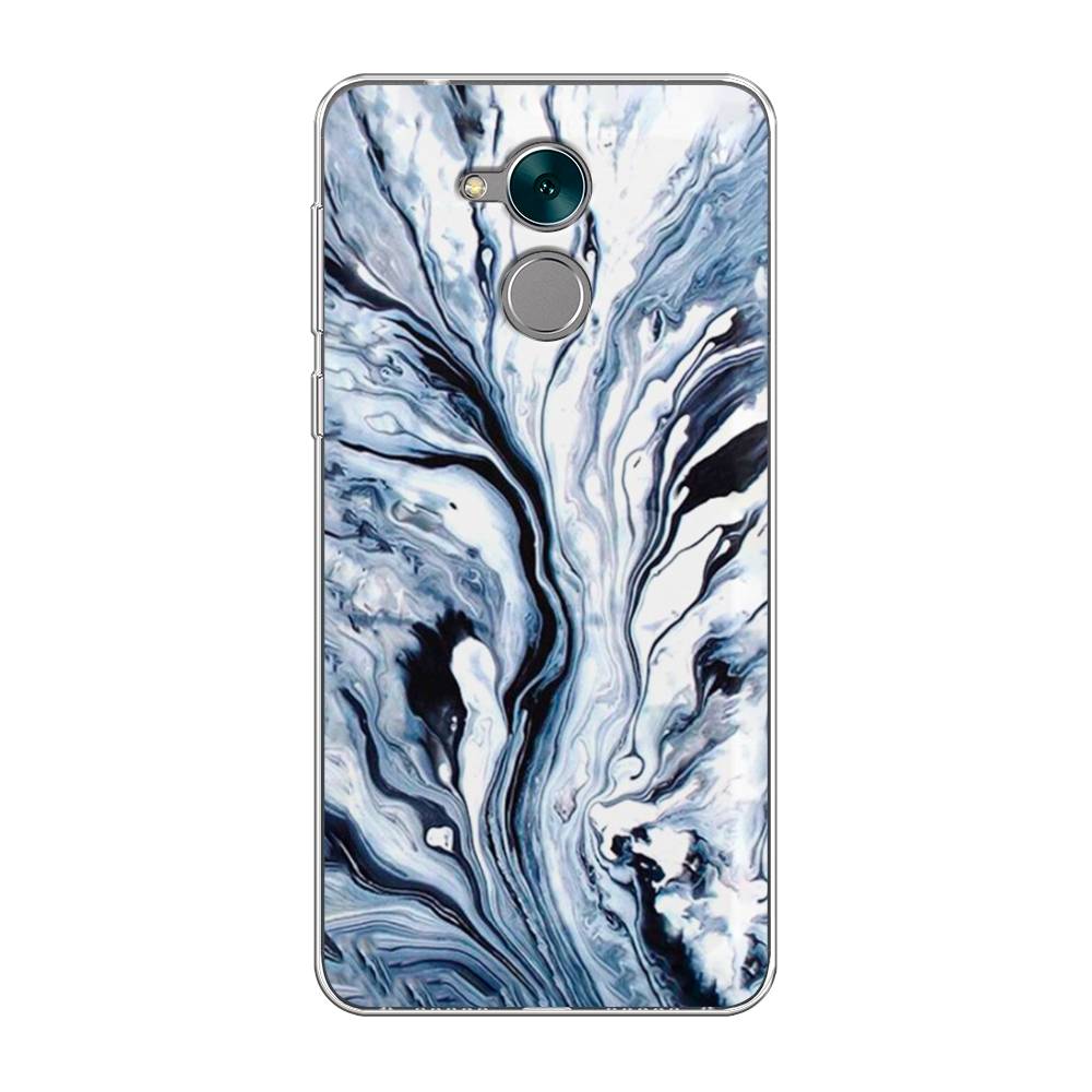 

Чехол Awog на Honor 6C "Голубой минерал мрамор", Разноцветный, 62750-3
