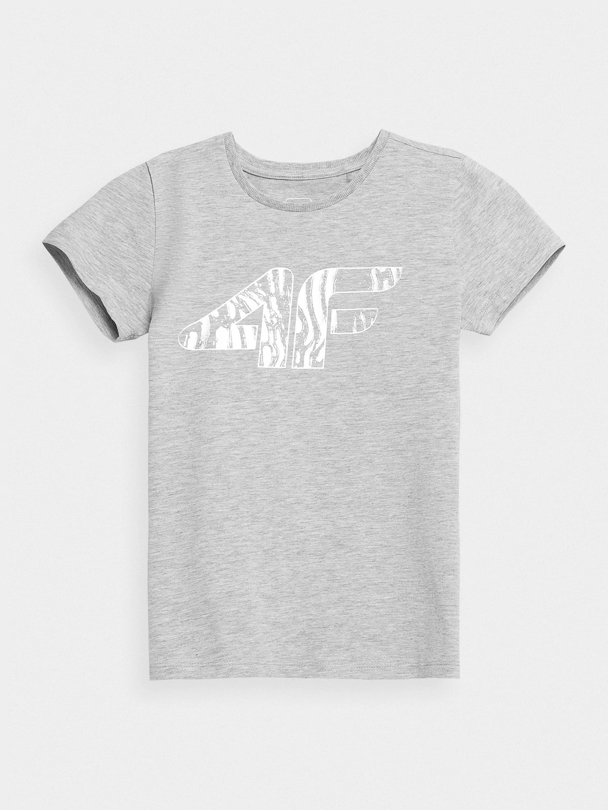 фото Футболка 4f girl's t-shirts hjz21-jtsd009-27m цв.серый р. 122