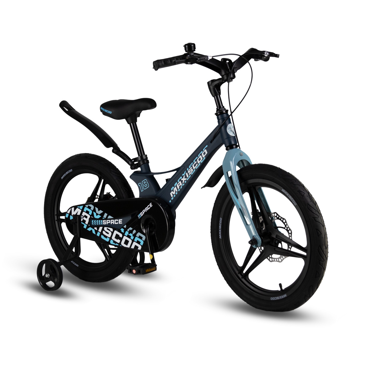 Велосипед детский двухколесный Maxiscoo Space 18 Делюкс 2024 матовый ультрамарин комбинезон детский nikastyle 8з0923 ультрамарин неви 146