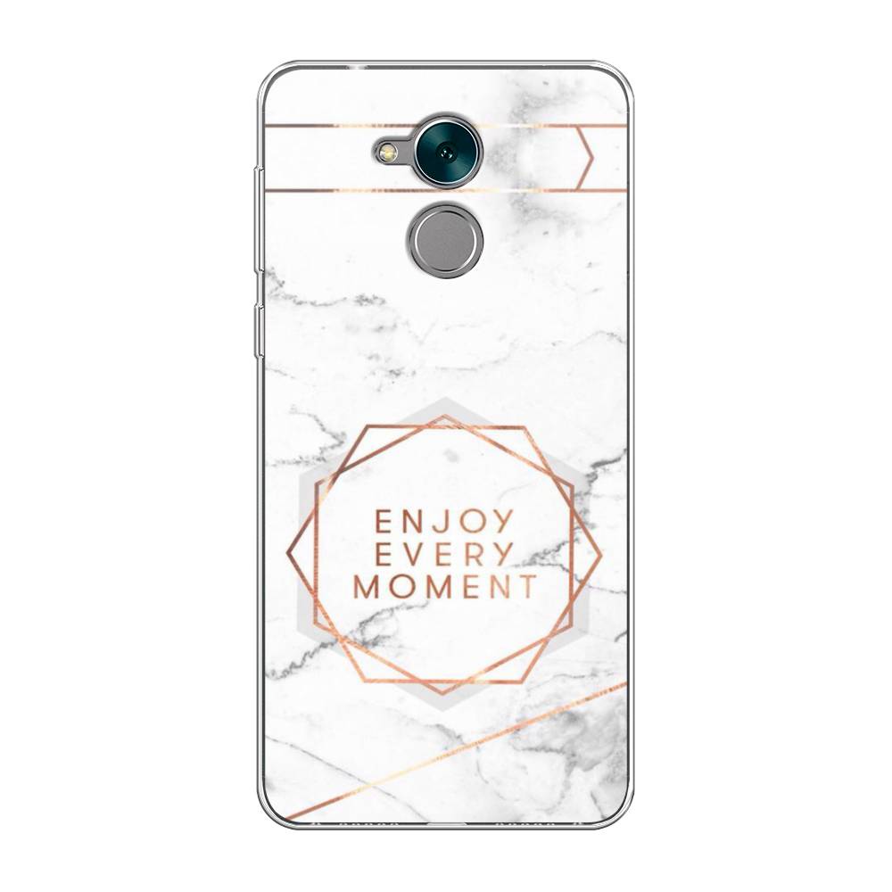 

Чехол Awog на Honor 6C "Enjoy every moment мрамор", Разноцветный, 62750-7