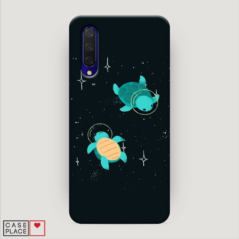 

Пластиковый чехол "Черепашки космонавты" на Xiaomi Mi A3 Lite, 36220-3