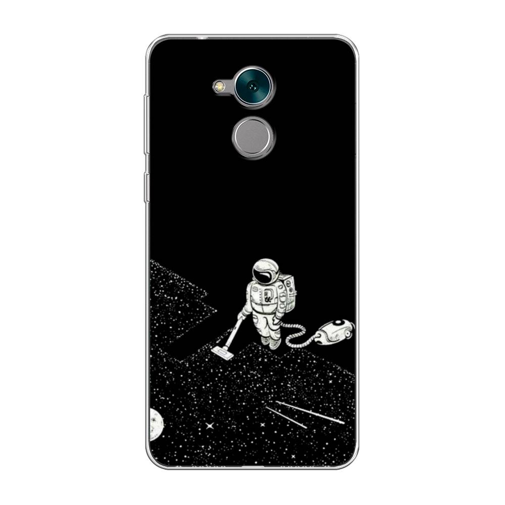 фото Чехол awog "космонавт с пылесосом" для honor 6c