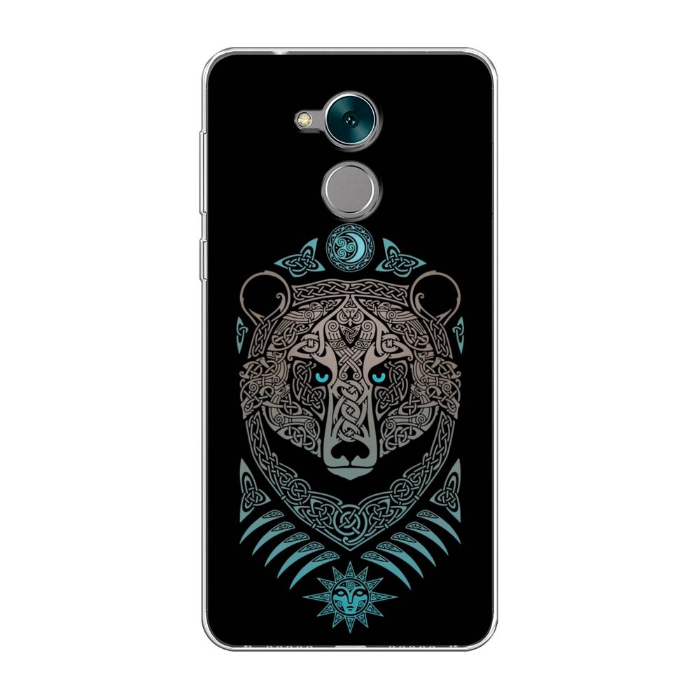 

Чехол Awog на Honor 6C "Кельтский медведь", Разноцветный, 62750-2