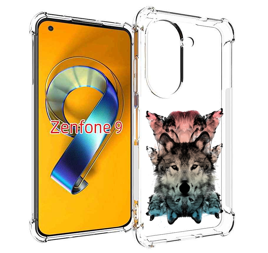 

Чехол MyPads стая для Asus Zenfone 9 (AI2202), Прозрачный, Tocco
