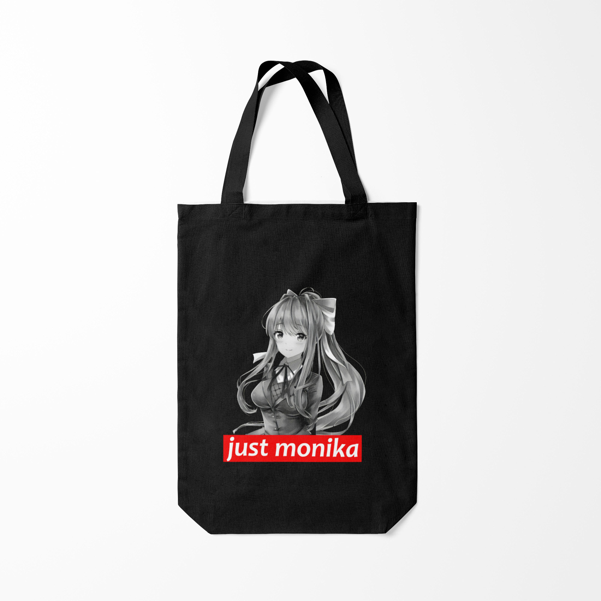 

Сумка шoппер унисекс Burnettie Just Monika, черный, Just Monika