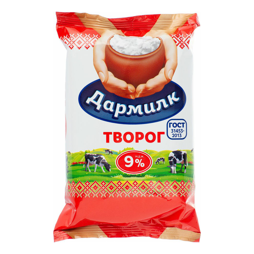 

Творог рассыпчатый Дармилк 9% 180 г