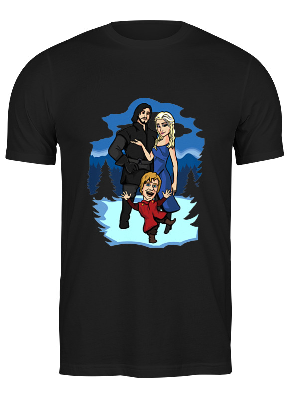 

Футболка мужская Printio Игра престолов (game of thrones) черная S, Игра престолов (game of thrones)
