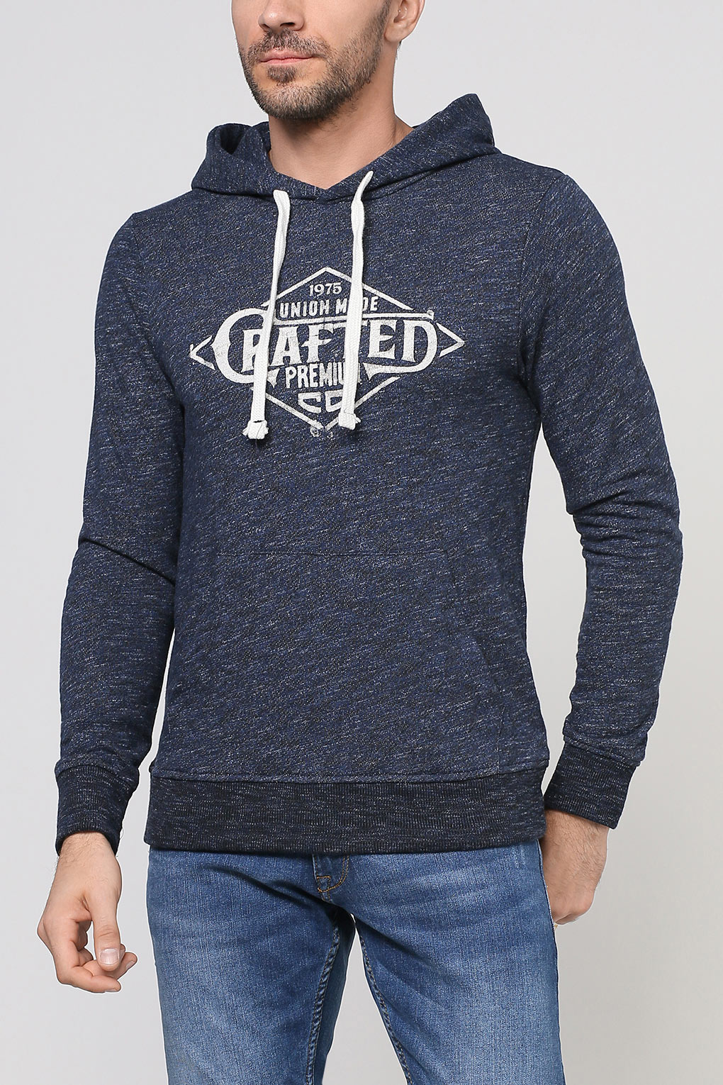 фото Худи мужское jack & jones 12164494 синее s