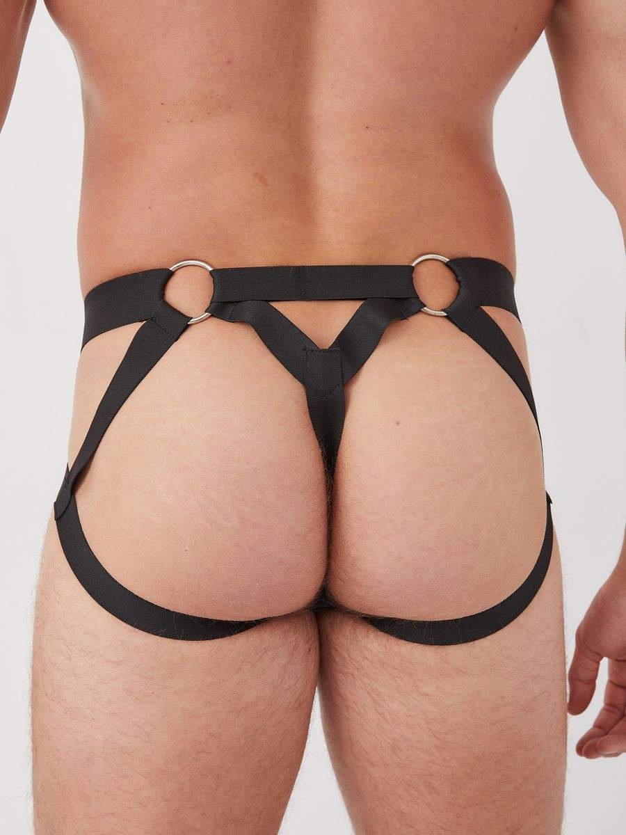 

Стринги Мисс кис-кис 28B чёрные, р-р 2XL, Черный, стринги