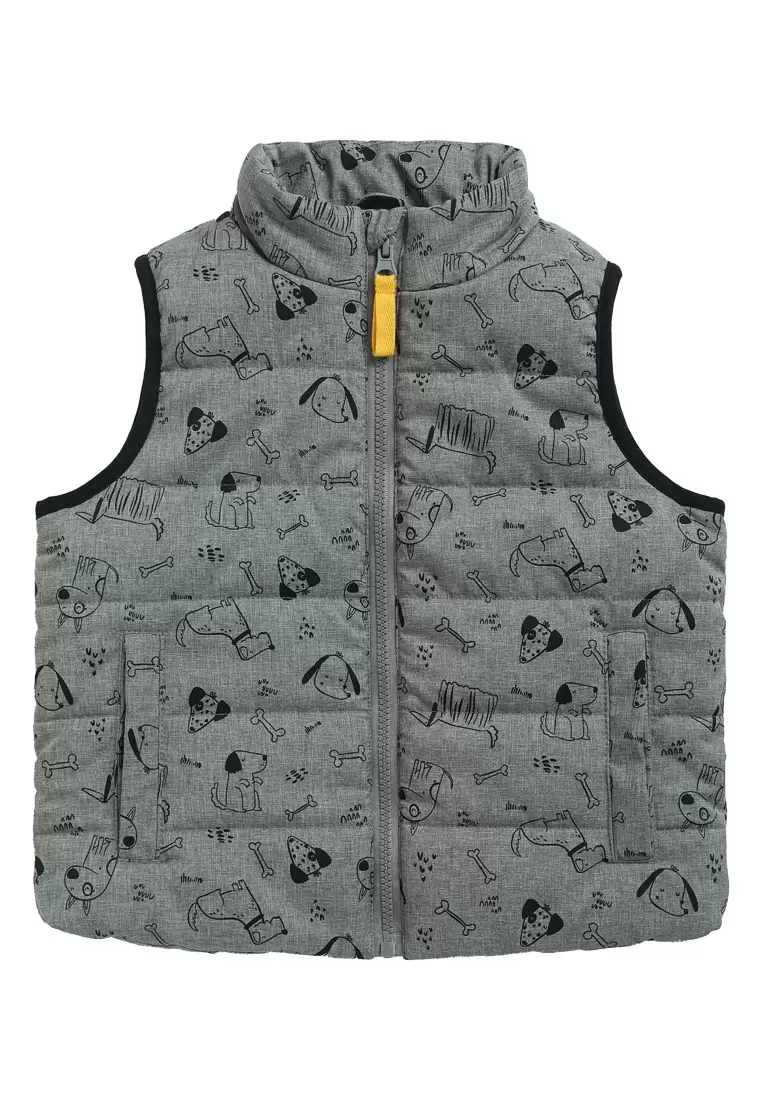 

Жилет детский Max&Jessi SS23C202, серый, 92, 204668