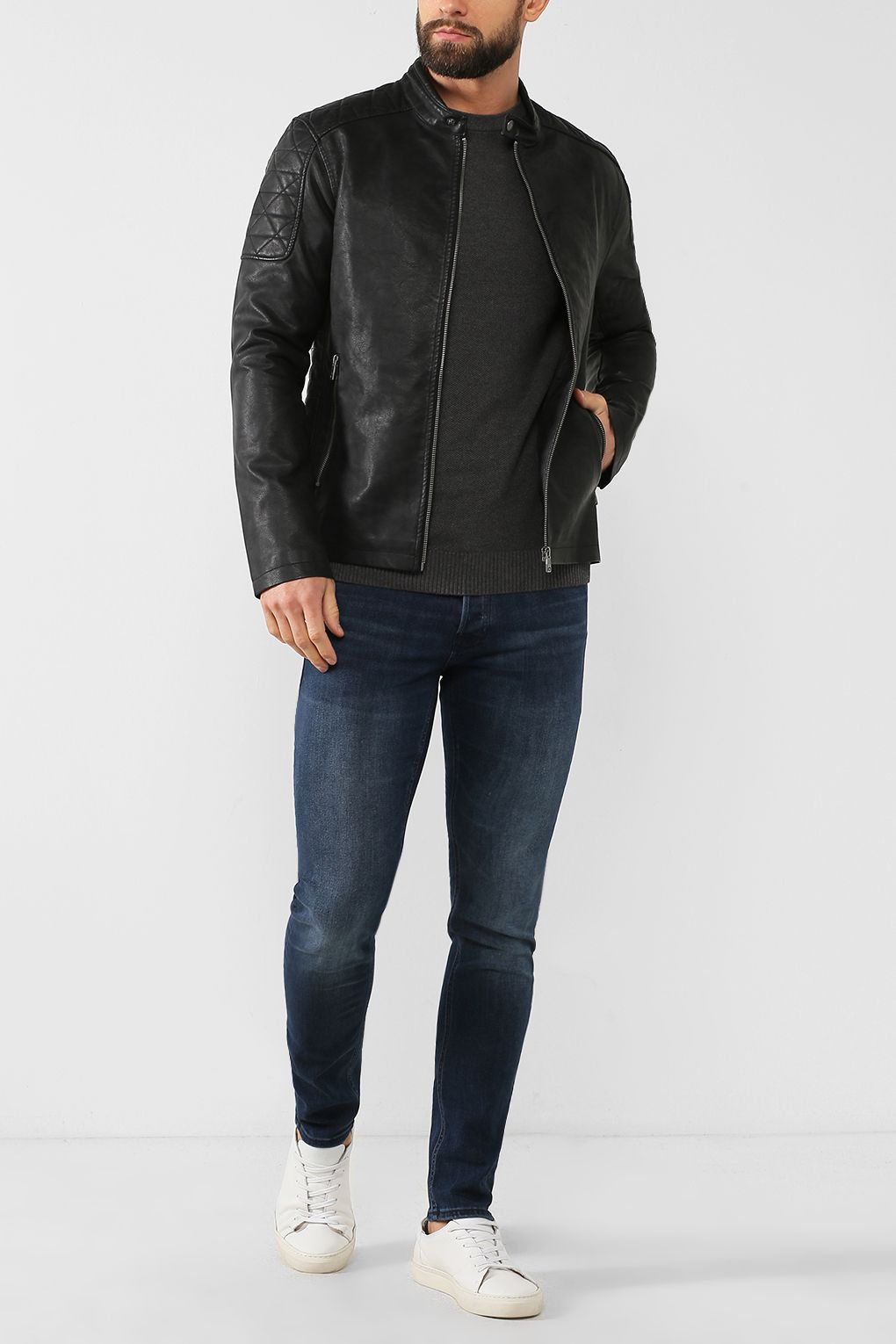 фото Джинсы мужские jack & jones 12173407 синие 30/32