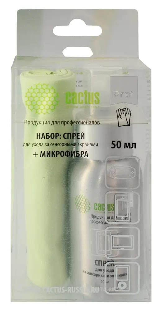 

Чистящий набор Cactus CSP-S3001AL, 50 мл, 1 шт для экранов и оптики