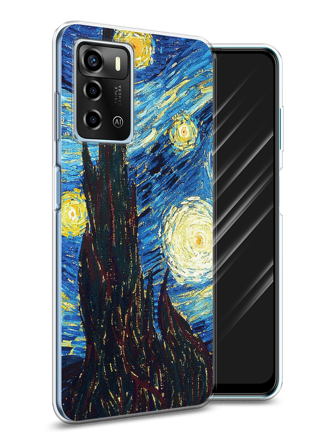 

Чехол Awog на ZTE Blade V40 Vita / ЗТЕ Блэйд V40 Vita "Ван Гог Звездная ночь", Разноцветный, 135650-9