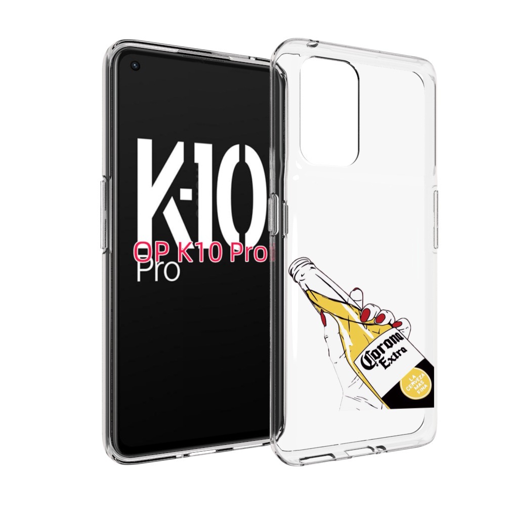 

Чехол MyPads корона екстра для OPPO K10 Pro, Прозрачный, Tocco