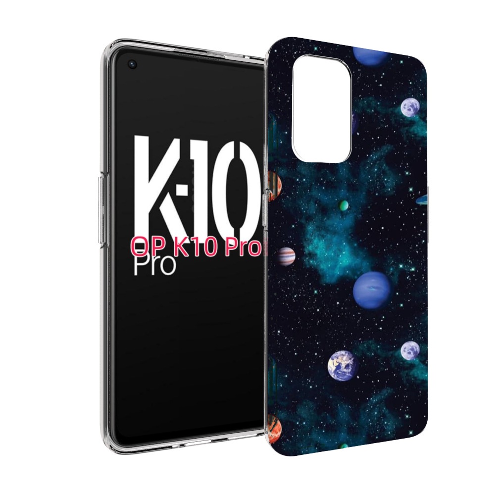 

Чехол MyPads космическое-пространство для OPPO K10 Pro, Прозрачный, Tocco