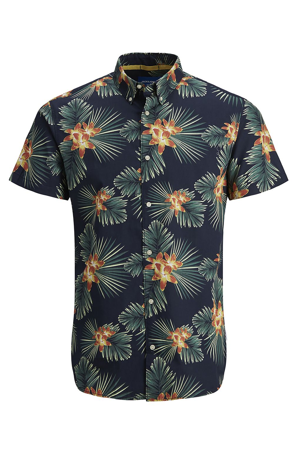 

Рубашка мужская Jack & Jones 2109 SALAMA синяя L, 2109 SALAMA
