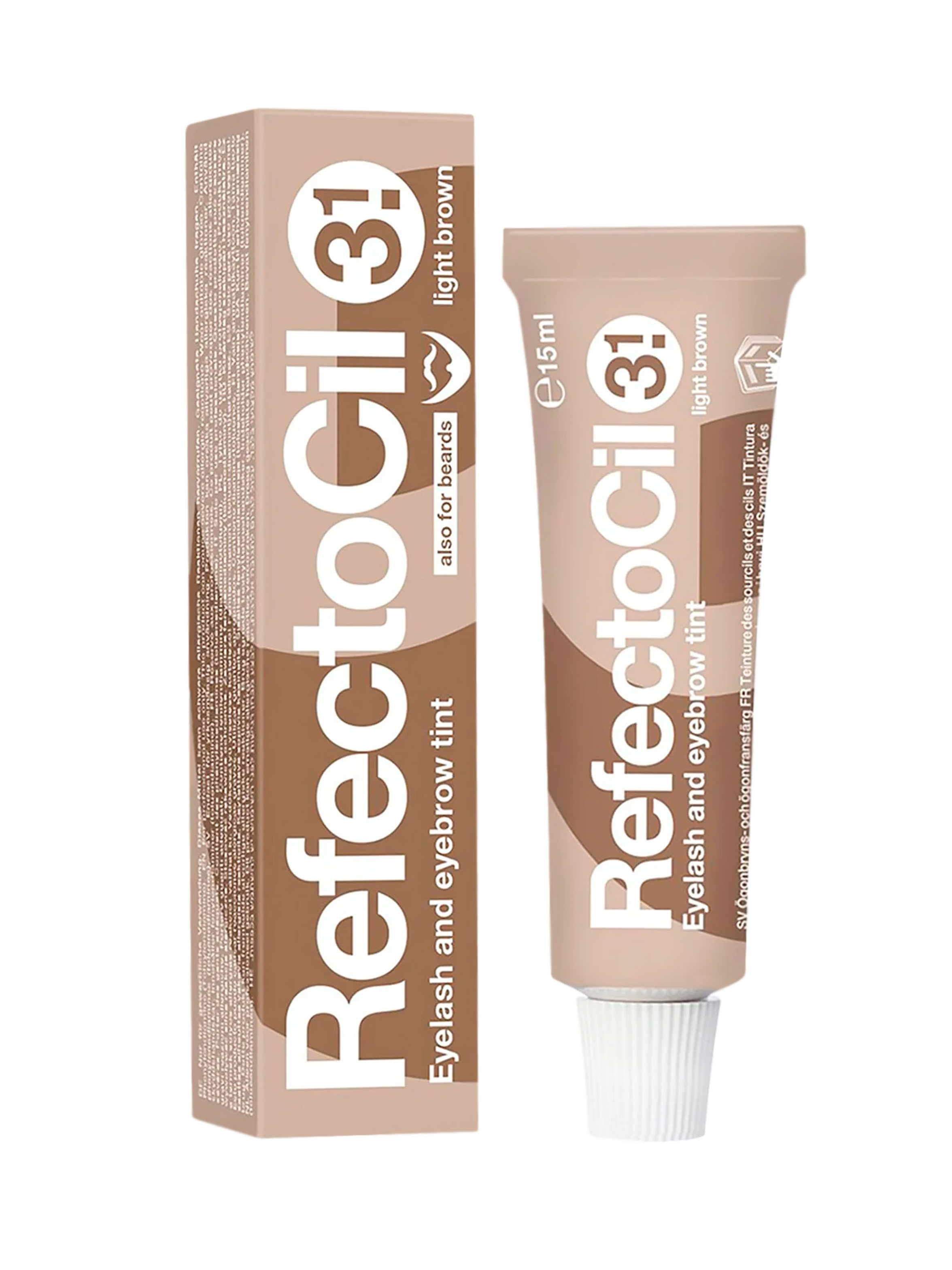 Краска для бровей RefectoCil 3.1 Светло-коричневая 15 мл refectocil краска для бровей и ресниц refectocil 3 1 светло коричневая 15 мл