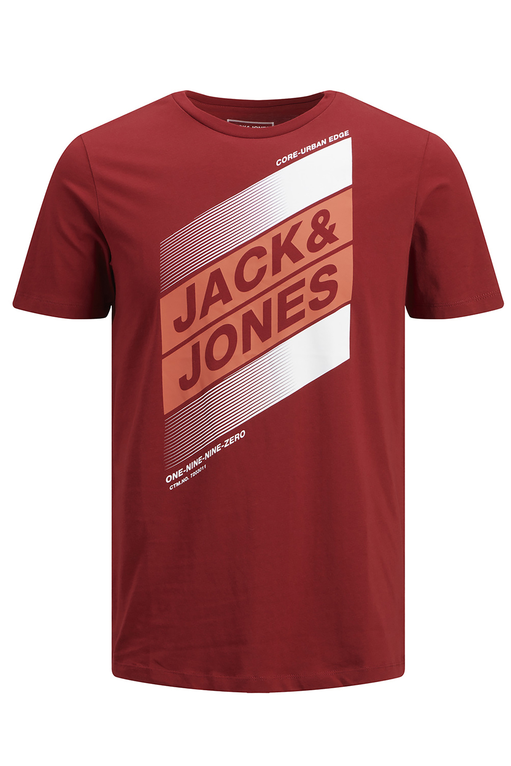 фото Футболка мужская jack & jones 12182468 красная l